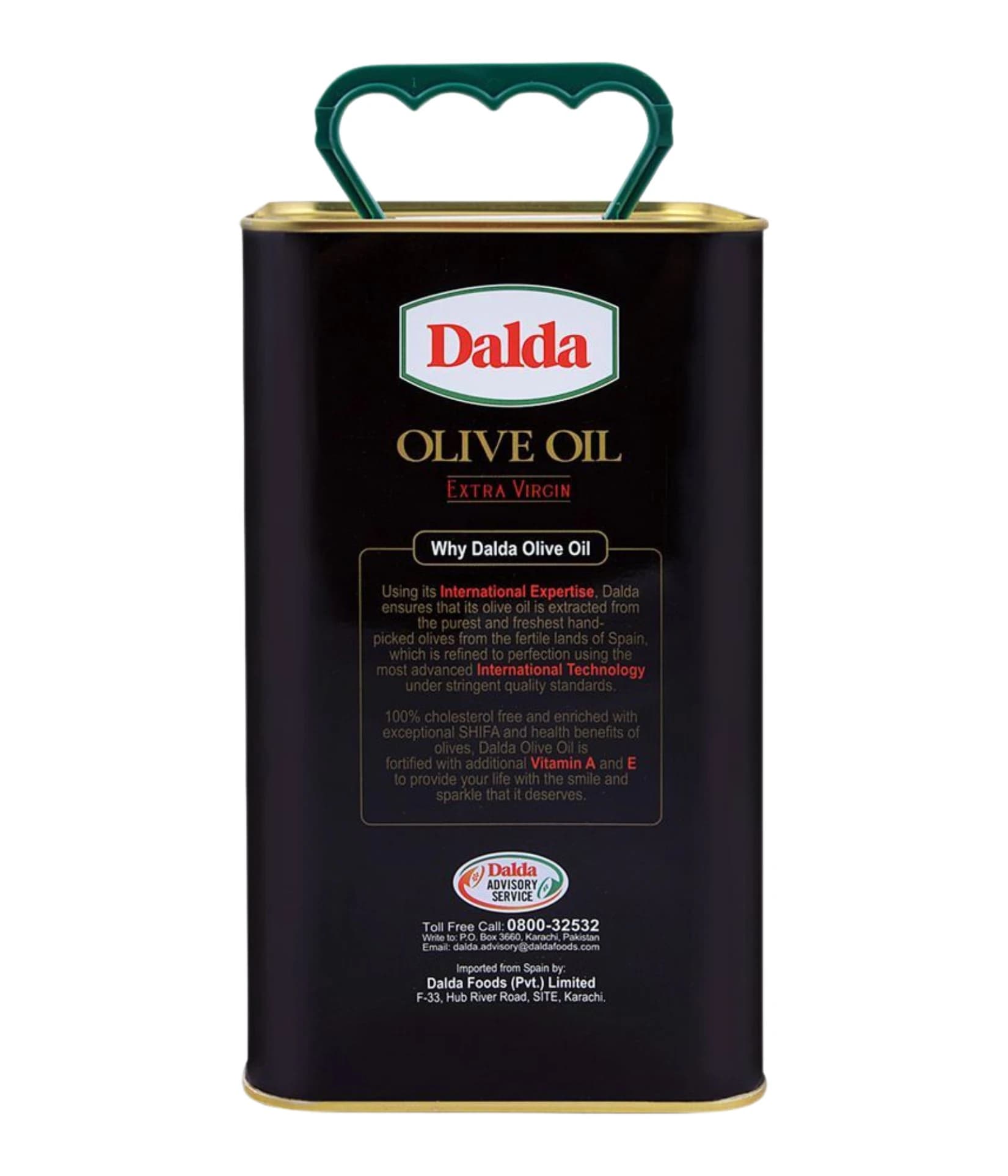 Dalda Extra Virgin Olive Oil 3 Litres