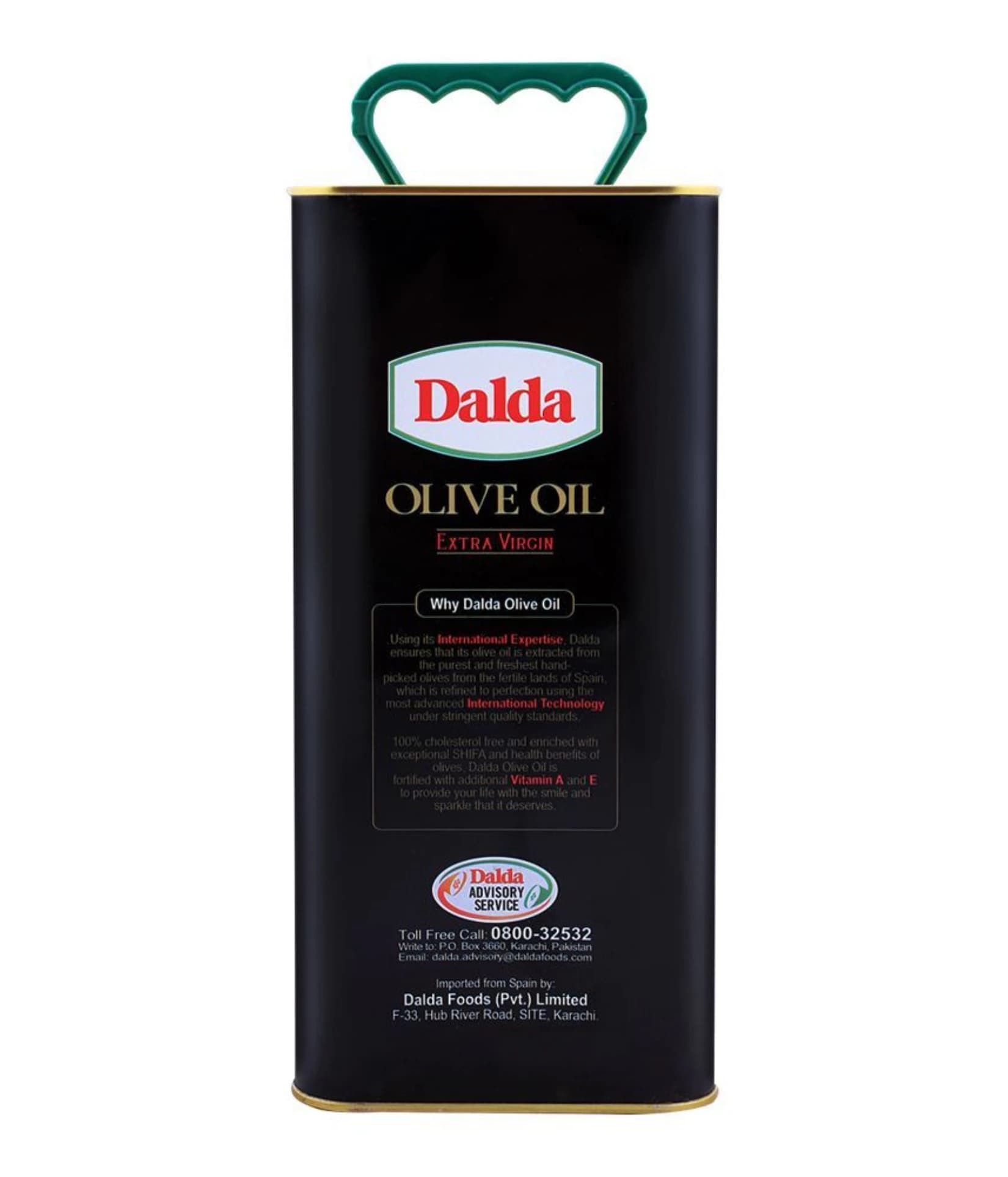 Dalda Extra Virgin Olive Oil 4 Litres