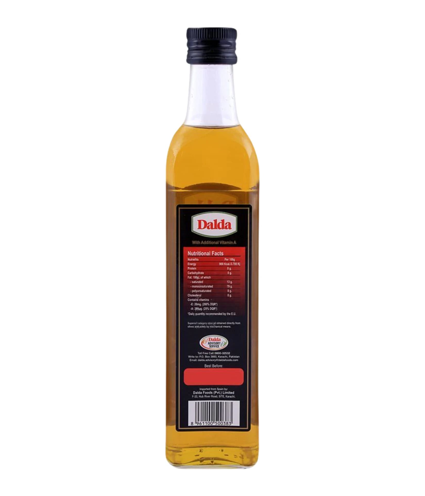 Dalda Extra Virgin Olive Oil 500ml
