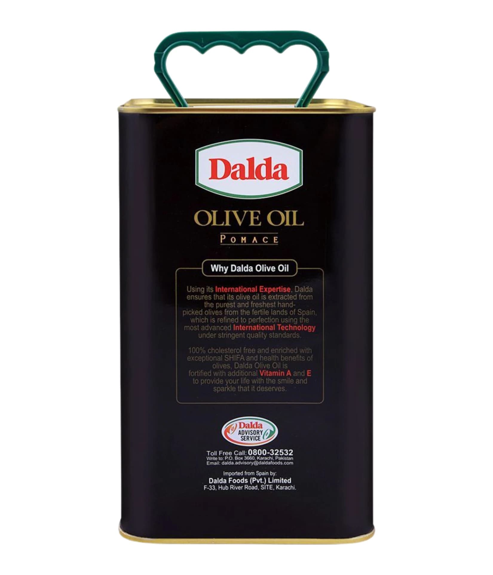 Dalda Pomace Olive Oil 3 Litres