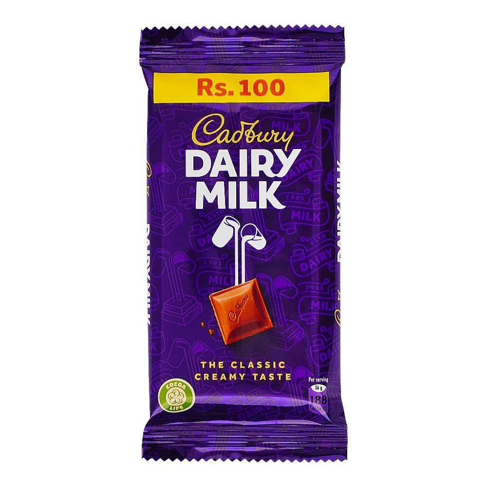 Cadbury Dairy Milk Chocolate - 36g Standard Pack
