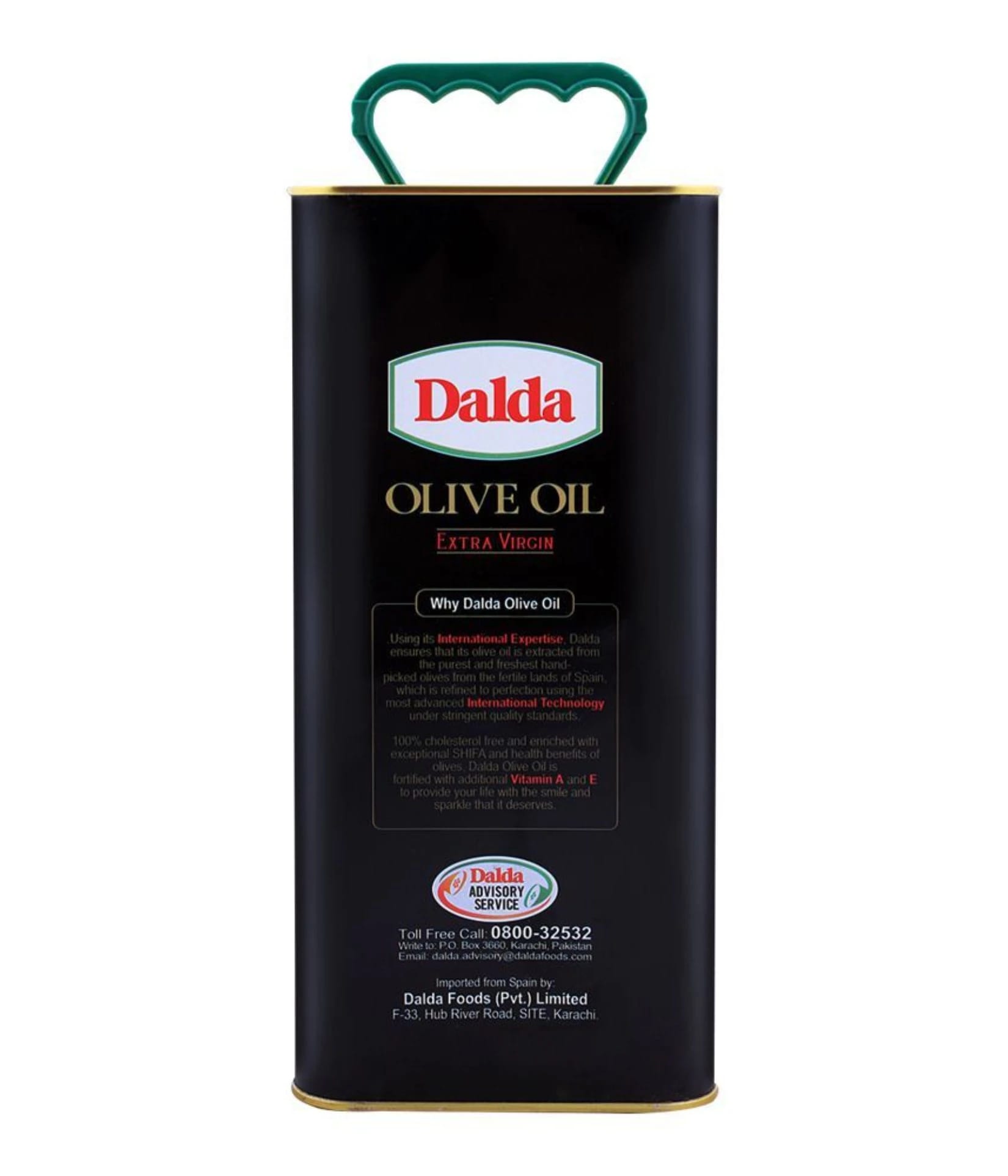 Dalda Extra Virgin Olive Oil 4 Litres