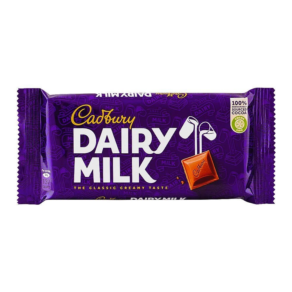 Cadbury Dairy Milk Chocolate Bar - 56g (Local)