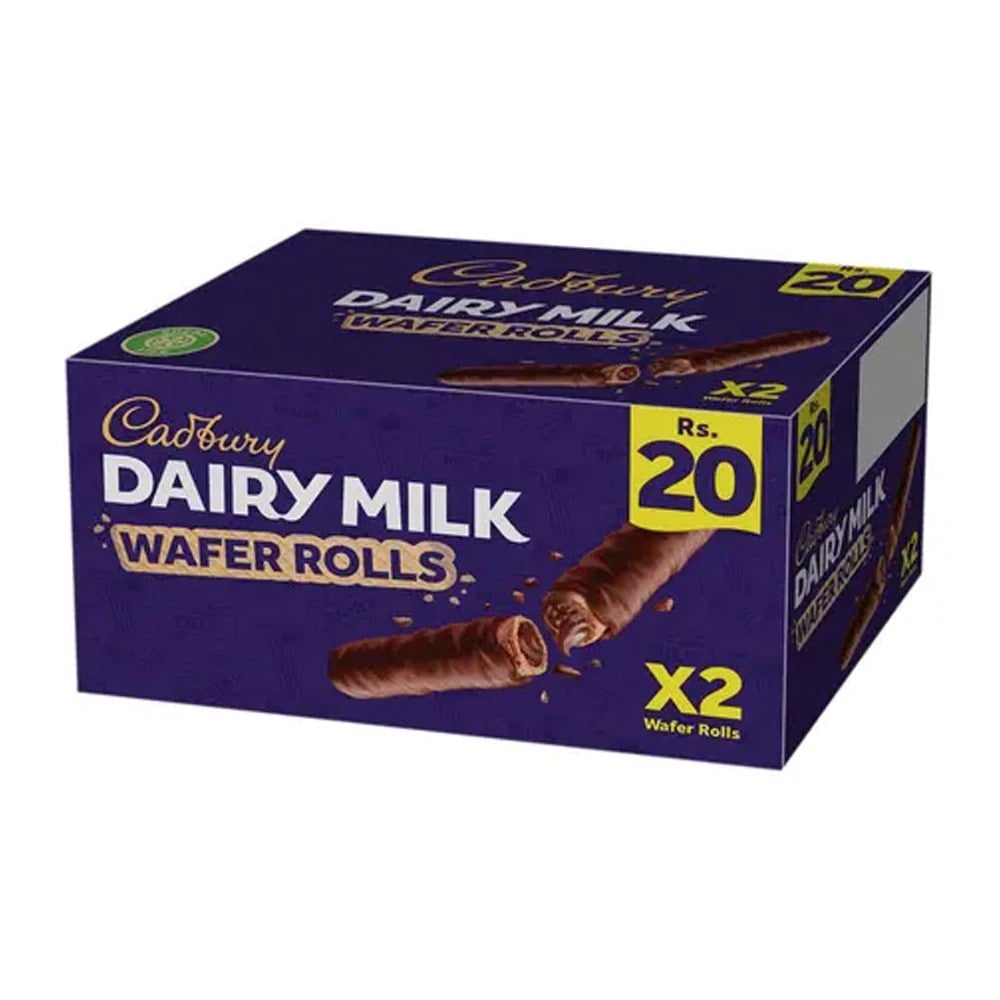 Cadbury Dairy Milk Wafer Rolls (1-Pack) - 8g