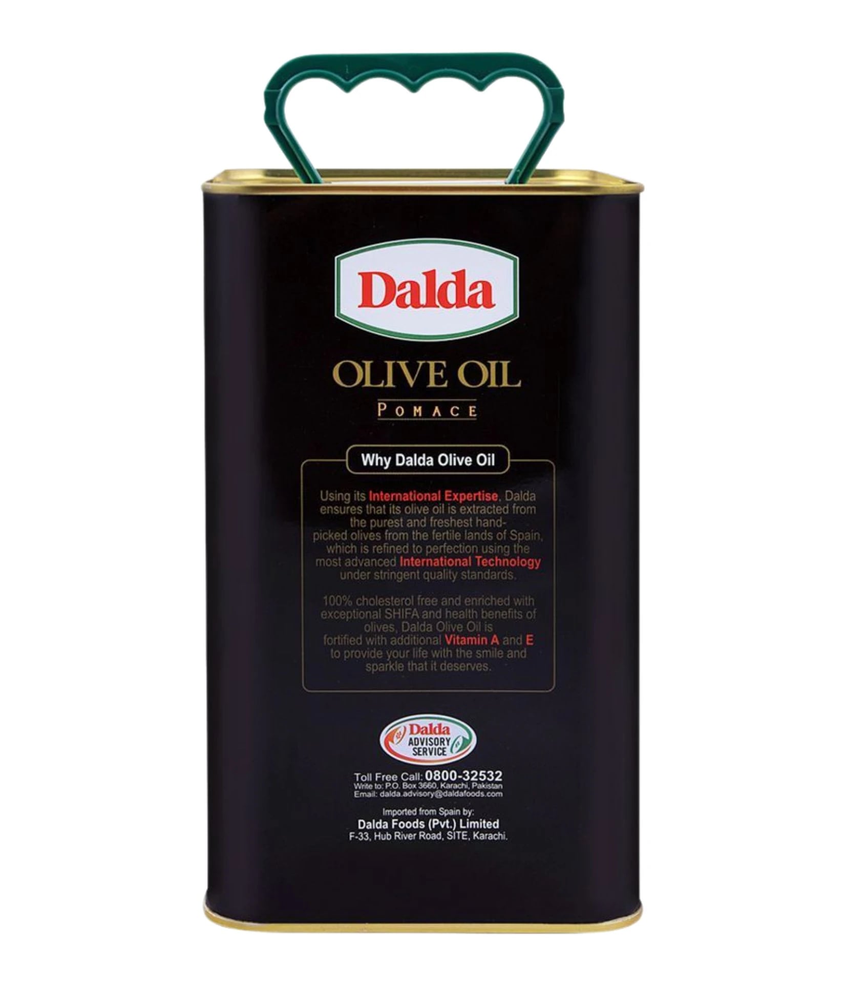 Dalda Pomace Olive Oil 3 Litres