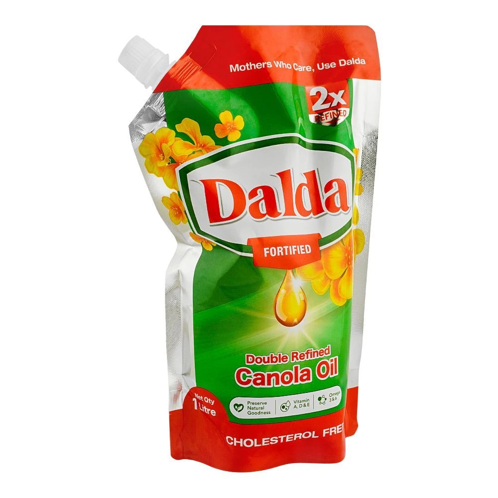 Dalda Canola Oil Standy Pouch 1 Liter – Best Price in Pakistan