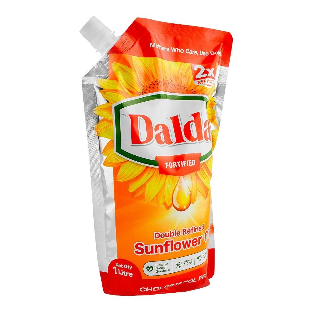 Dalda Sunflower Oil Standy Pouch 1 Liter – Best Price in Pakistan