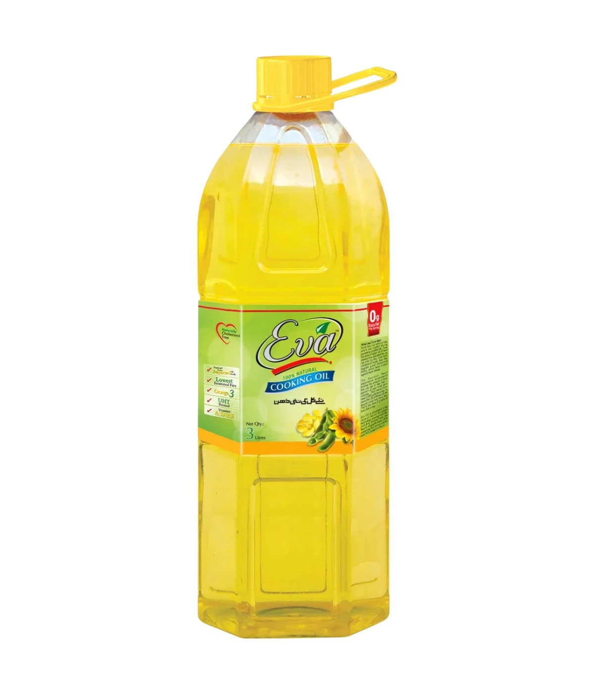 Eva Cooking Oil 3 Litre Pet Bottle
