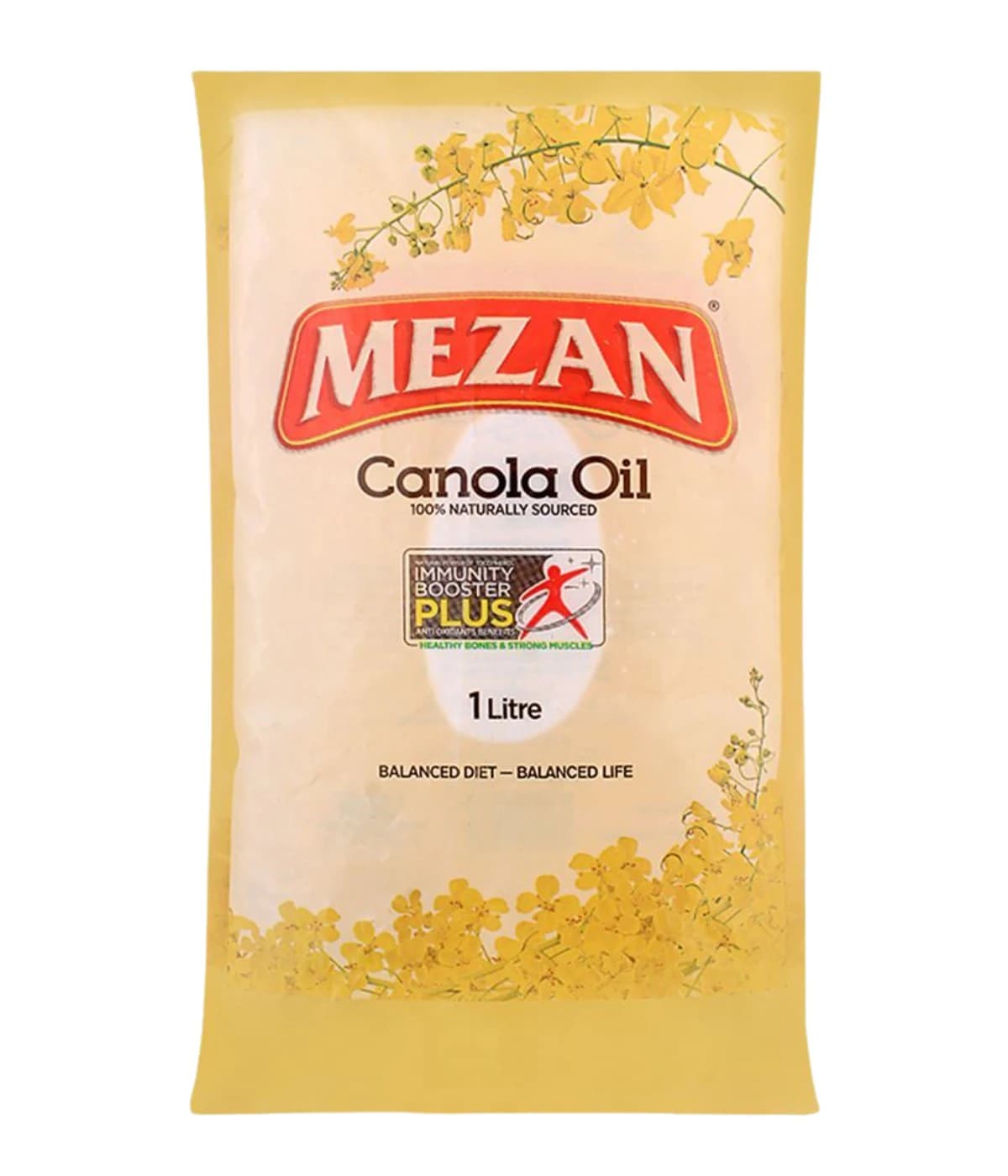 Mezan Canola Oil Pouch 1 Litre